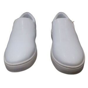 Thousand Fell Slip On White Sneakers Women's Size W8 1/2 NWOT